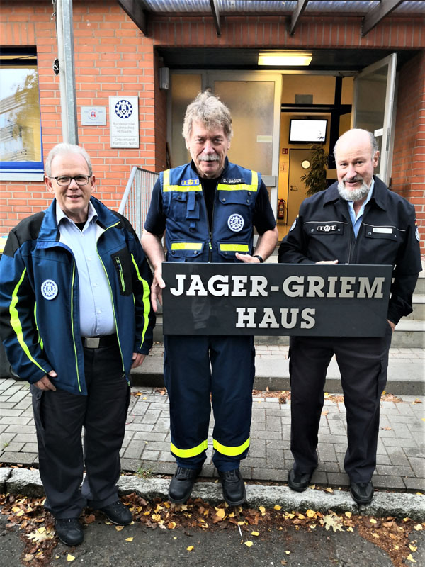 Roland Kuschel, Dietwald Jager und Klaus Griem.